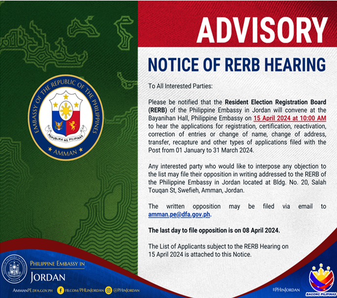 Notice of RERB Hearing April 2024 Page 0