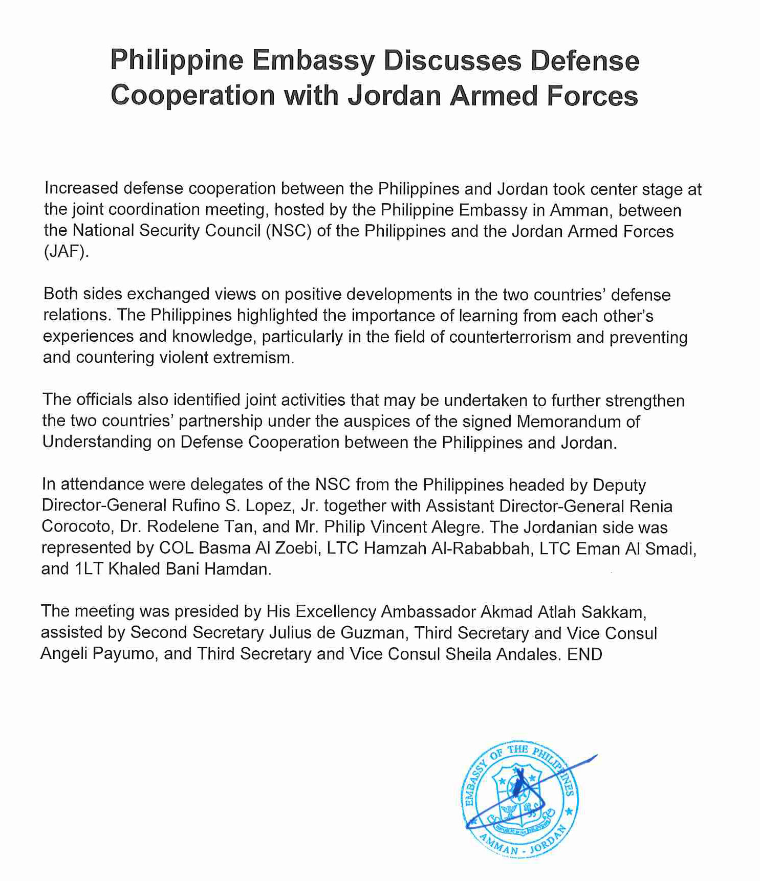 Philippine Embassy Discusses Defence Cooperation with Jordan Armed Forces_Page_1.jpg